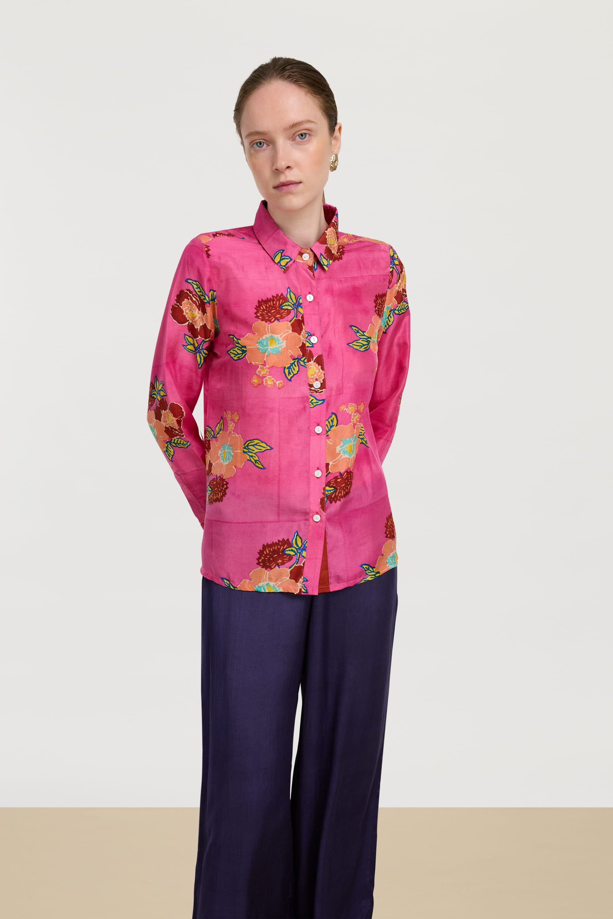 RECO PRIX : 294 // Bella Shirt Dandelion Fuxia