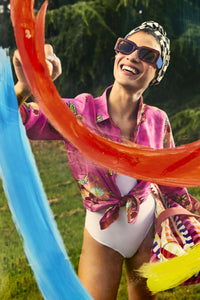 RECO PRIX : 294 // Bella Shirt Dandelion Fuxia