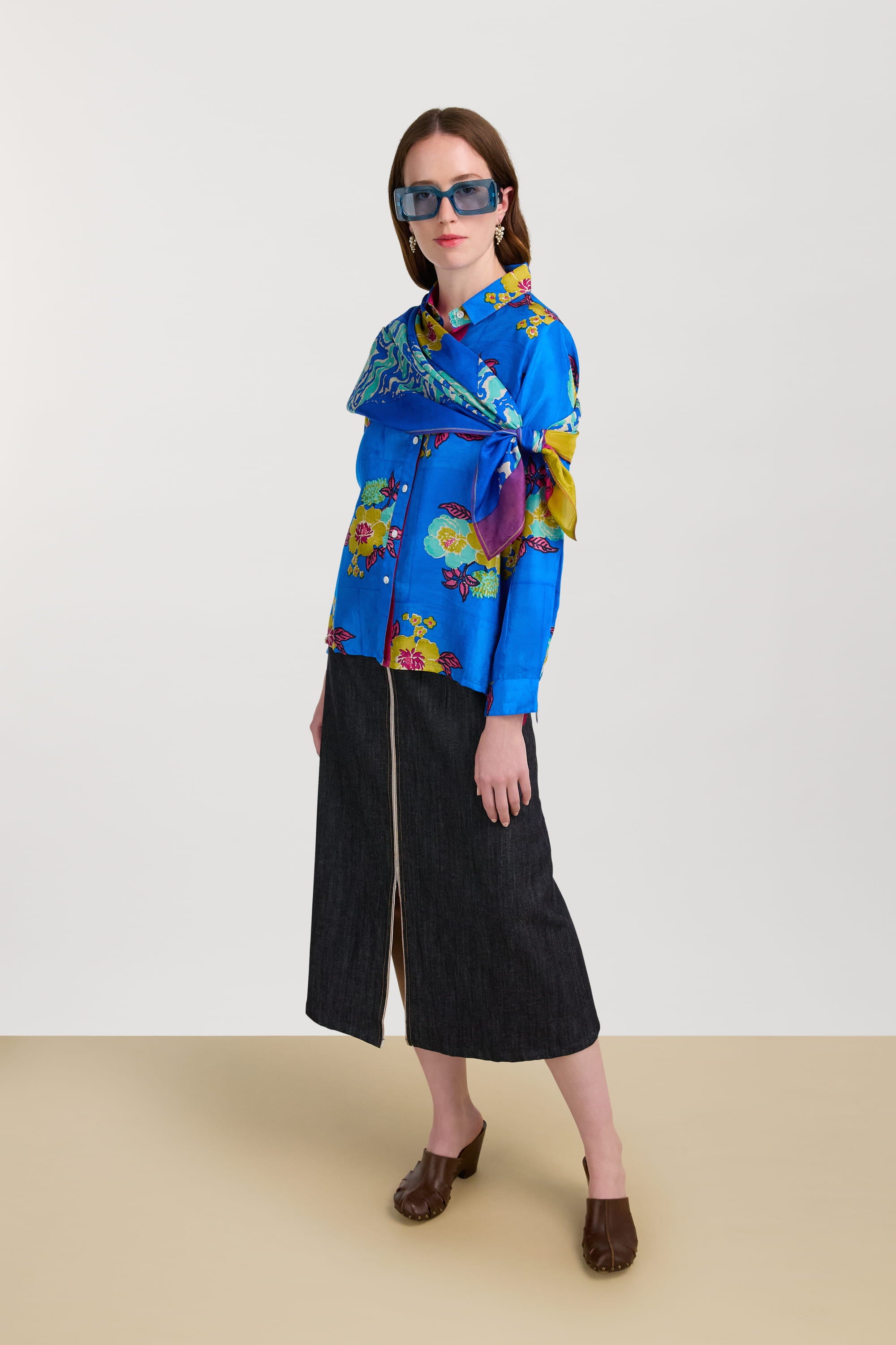 RECO PRIX : 294 // Bella Shirt Dandelion Blue
