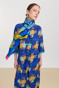 RECO PRIX : 91 // Silk Bow 35X180Cm Dandelion Blue