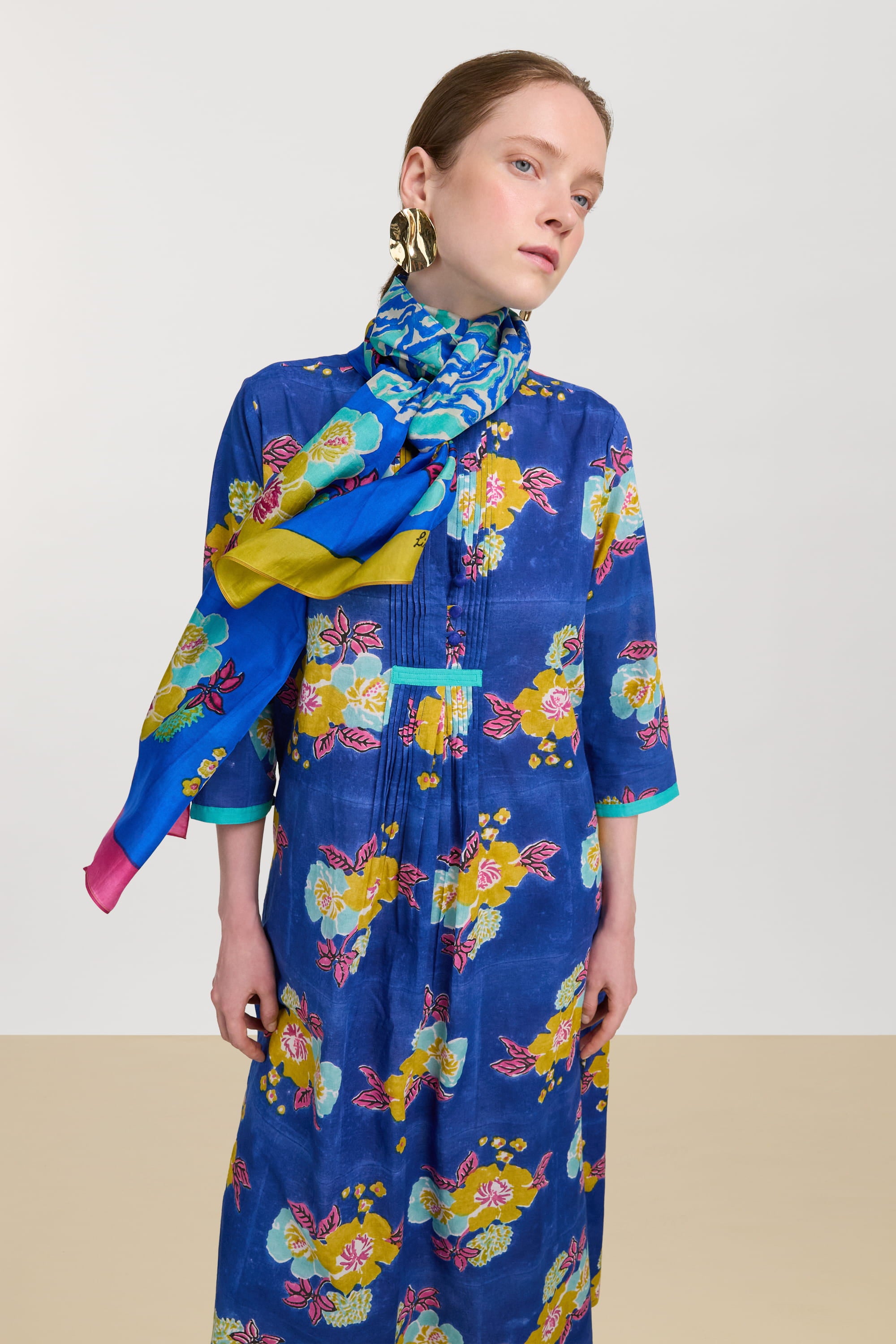 RECO PRIX : 91 // Silk Bow 35X180Cm Dandelion Blue