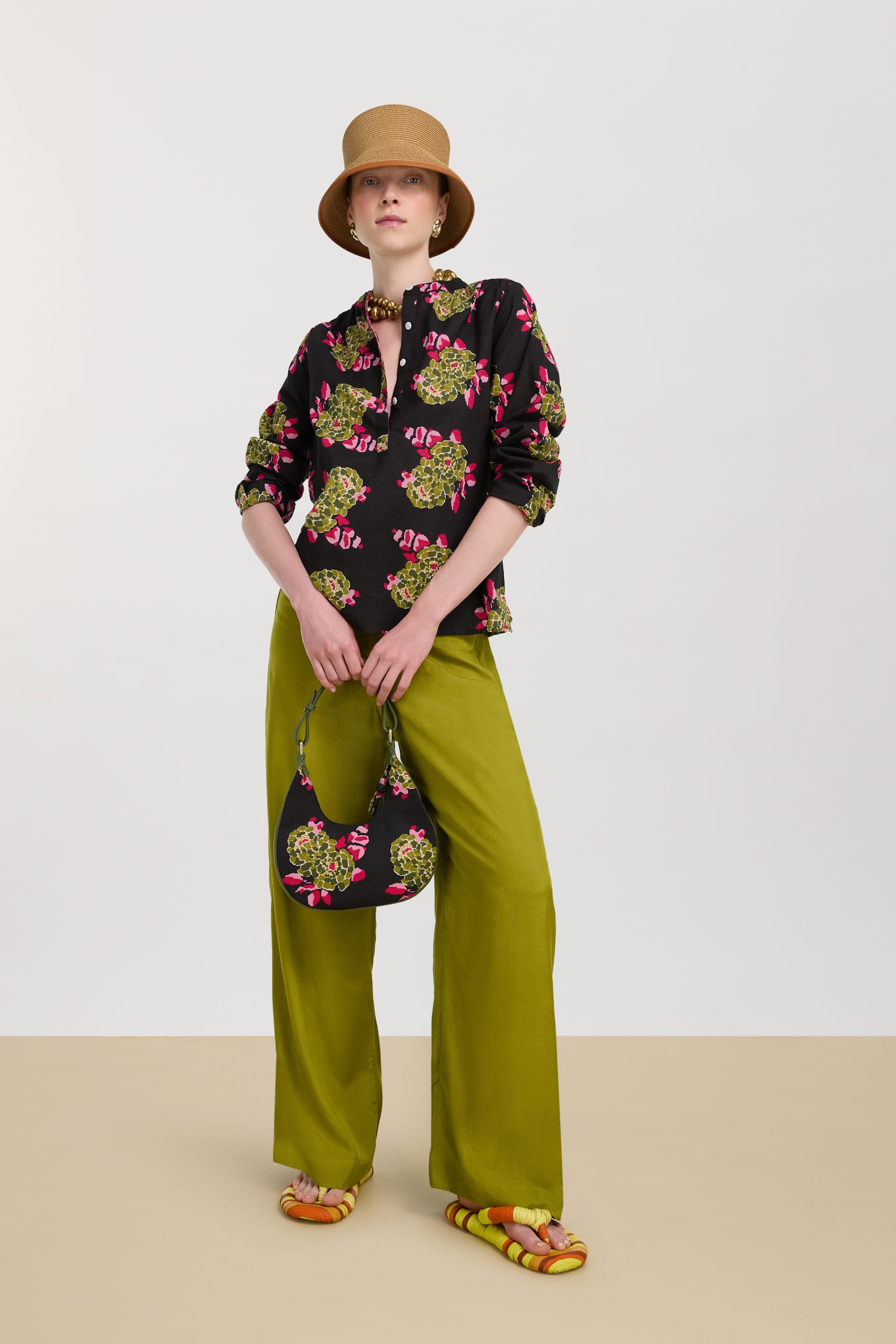 RECO PRIX : 162 // Burma Pants Green Gold