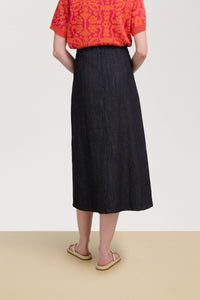 RECO PRIX : 174 // Chambray Skirt Denim Blue
