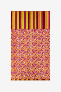 RECO PRIX : 168 // Silk Shawl 100X200Cm Dragon Cloud Fuxia