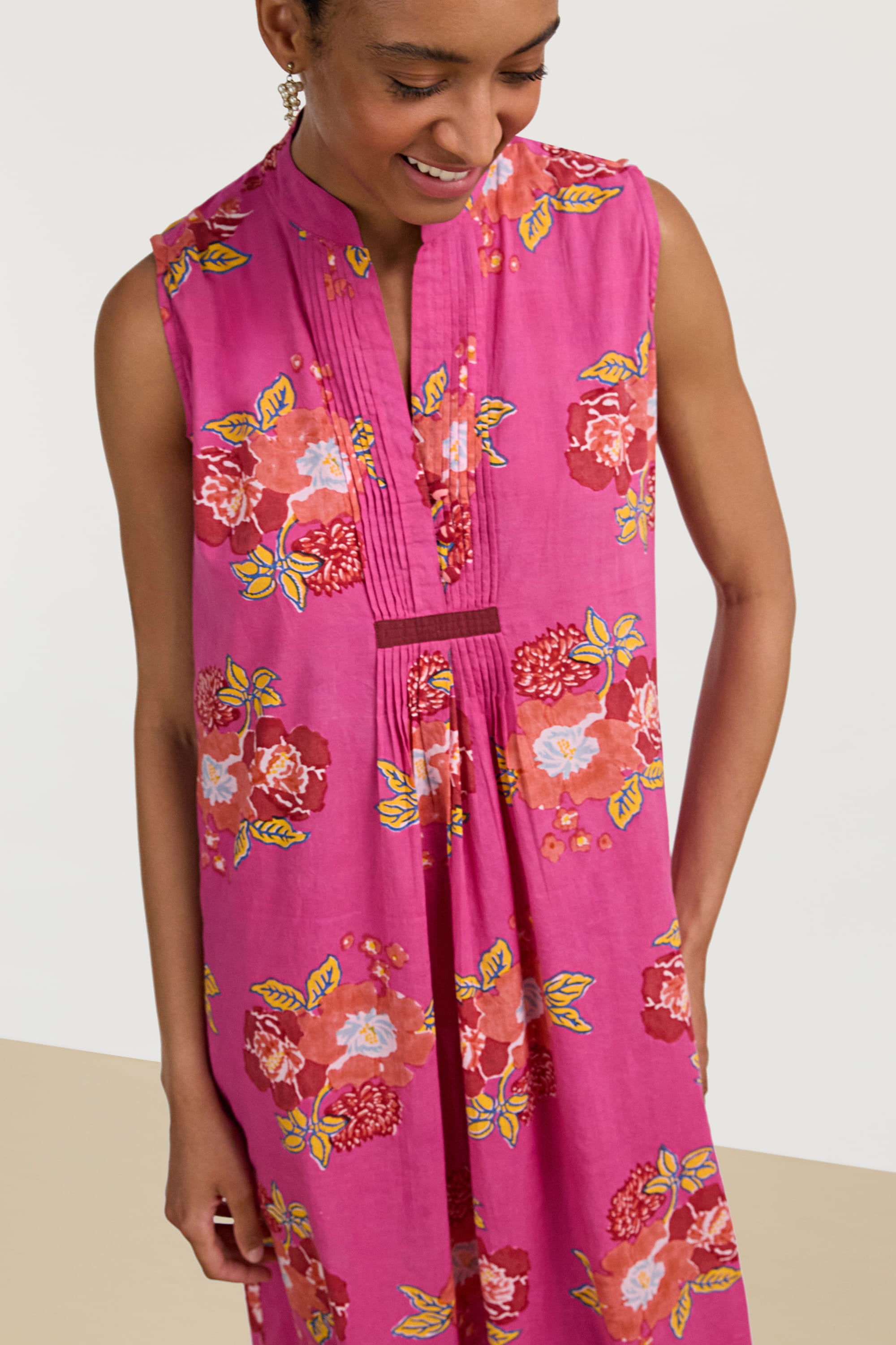 RECO PRIX : 156 // Eve Kaftan Dandelion Fuxia