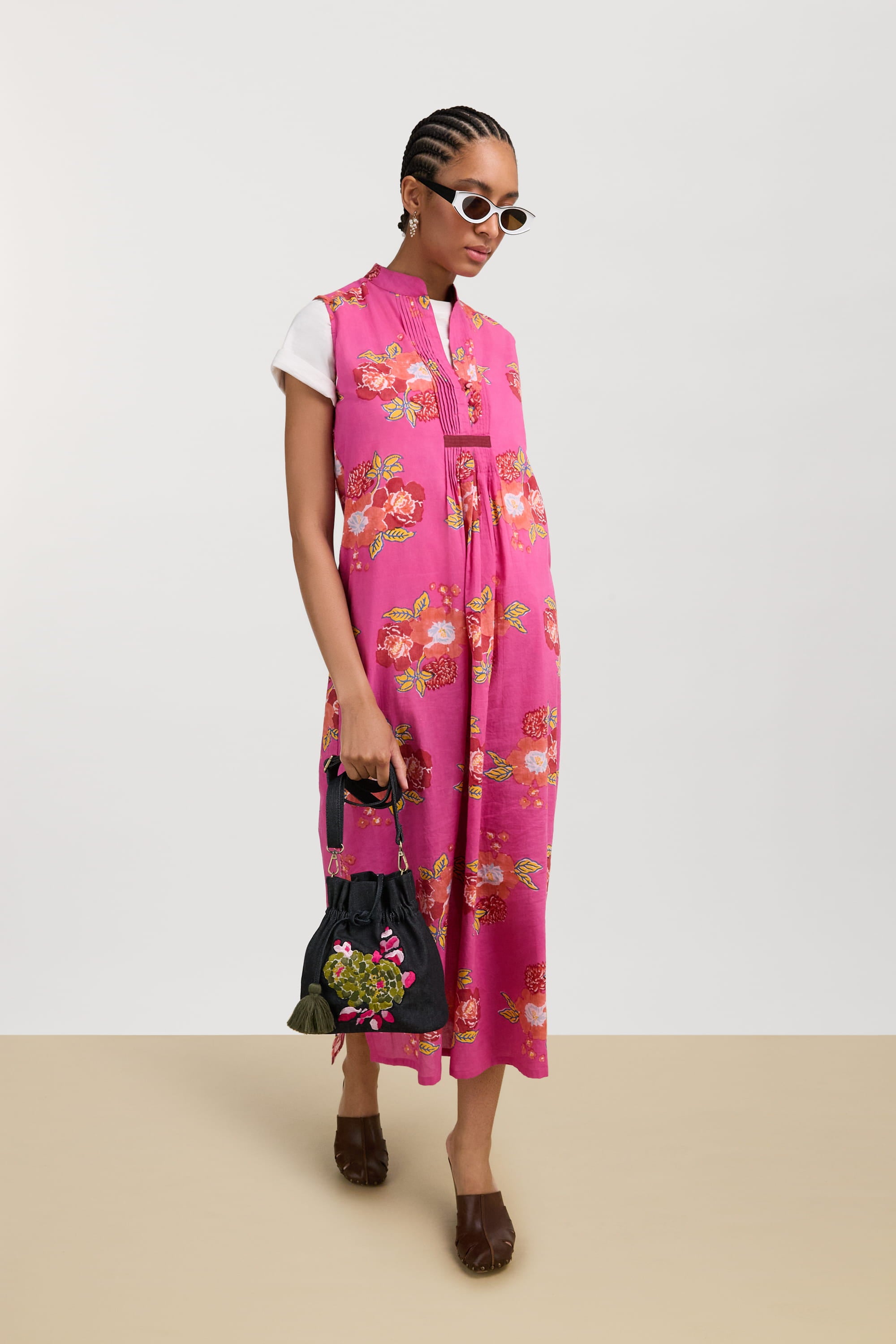 RECO PRIX : 156 // Eve Kaftan Dandelion Fuxia