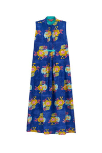 Eve cotton kaftan - Blue