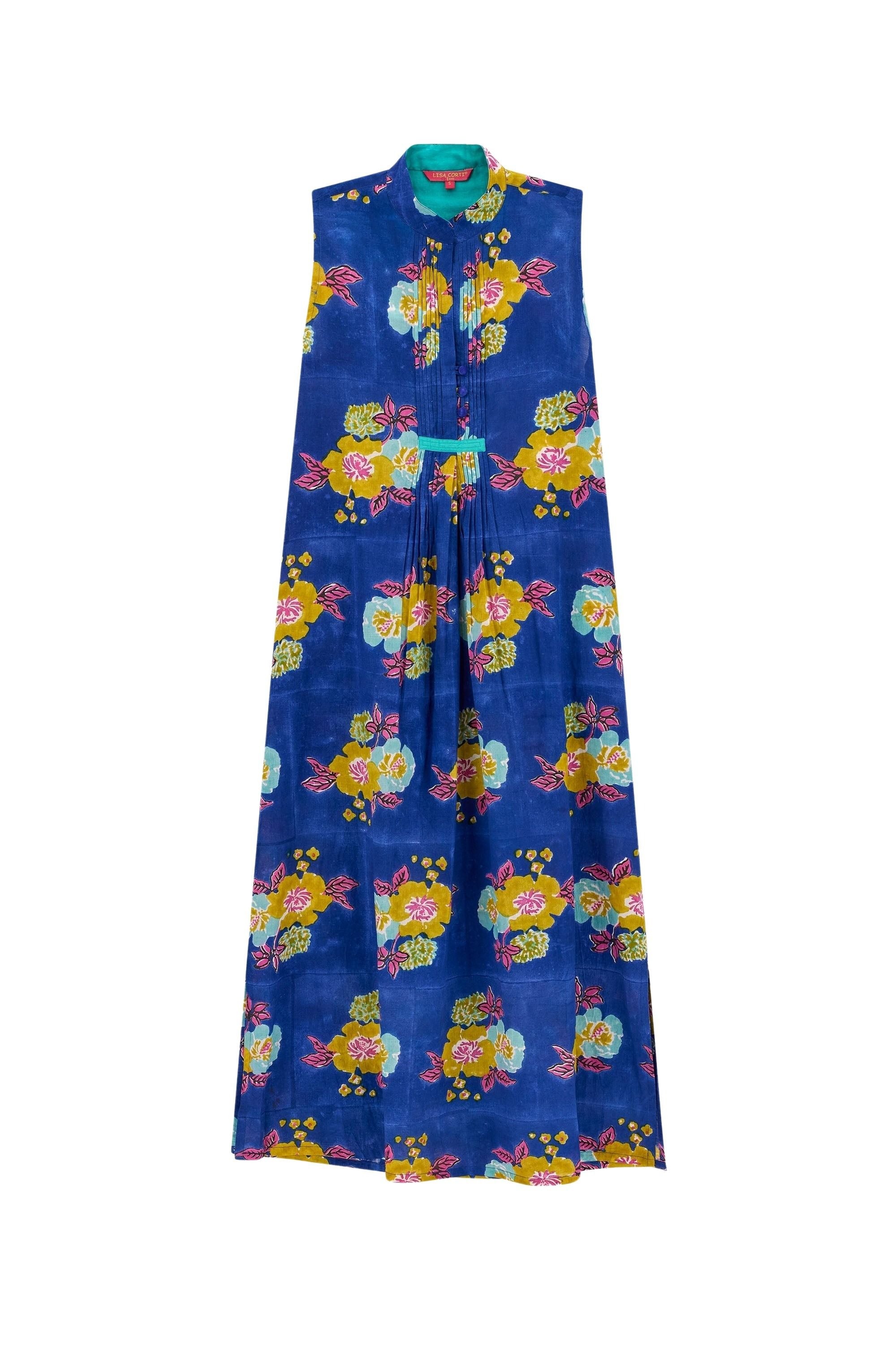 Eve cotton kaftan - Blue