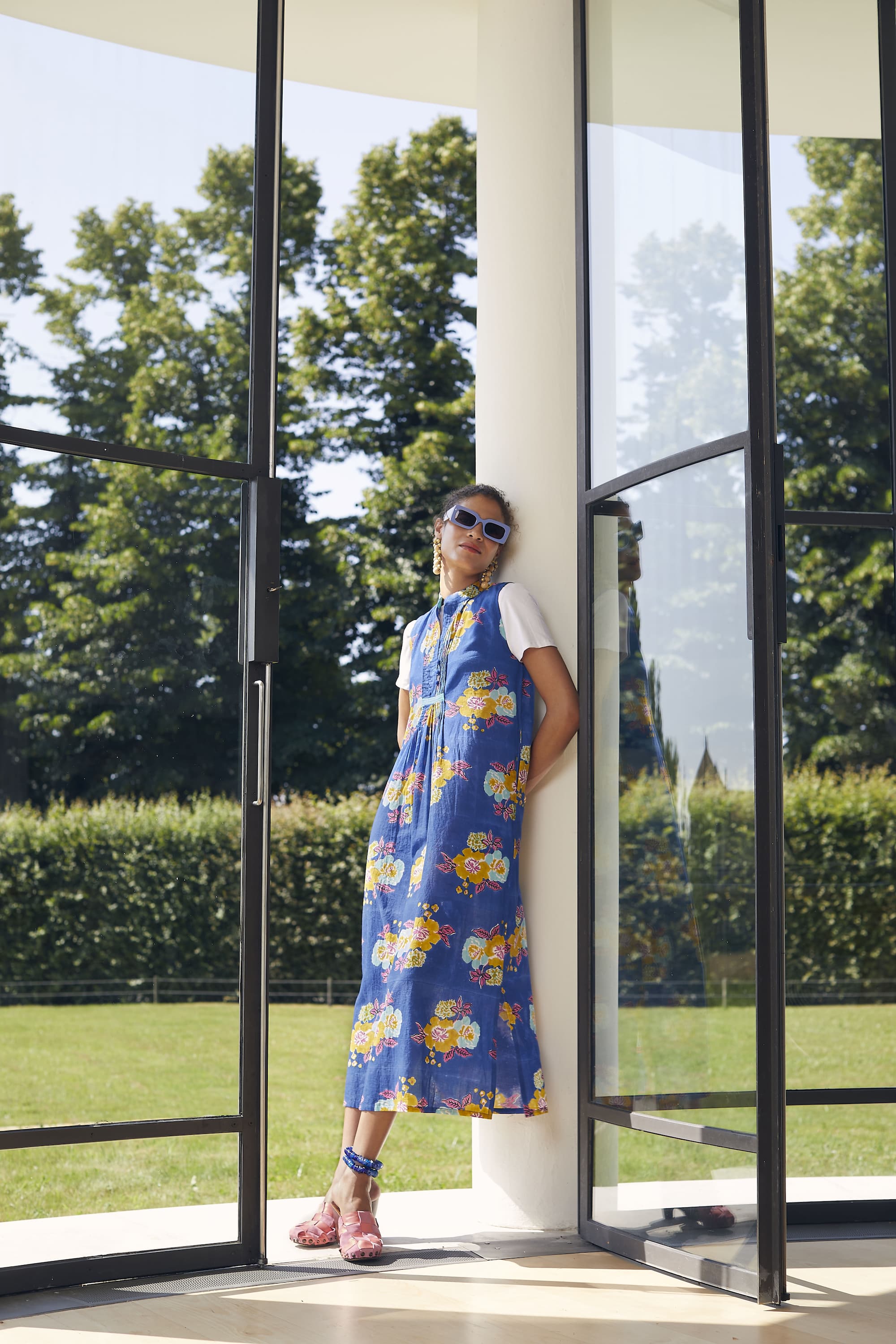 RECO PRIX : 156 // Eve Kaftan Dandelion Blue