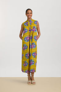 RECO PRIX : 156 // Eve Kaftan Dandelion Green Gold