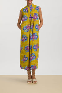 Eve cotton kaftan - Green