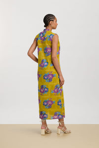 RECO PRIX : 156 // Eve Kaftan Dandelion Green Gold