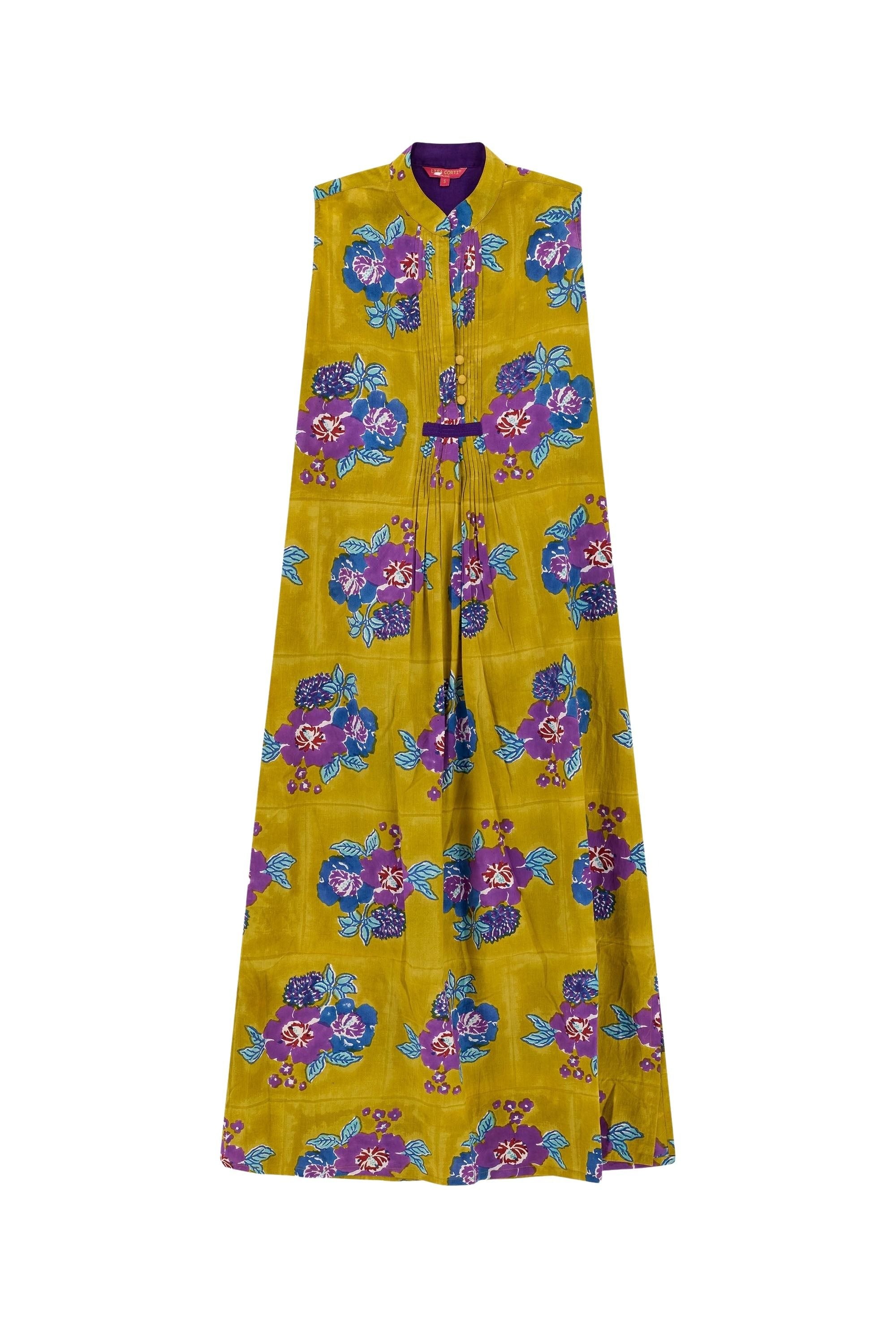 Eve cotton kaftan - Green