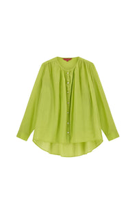 Ginger cotton shirt - Yellow