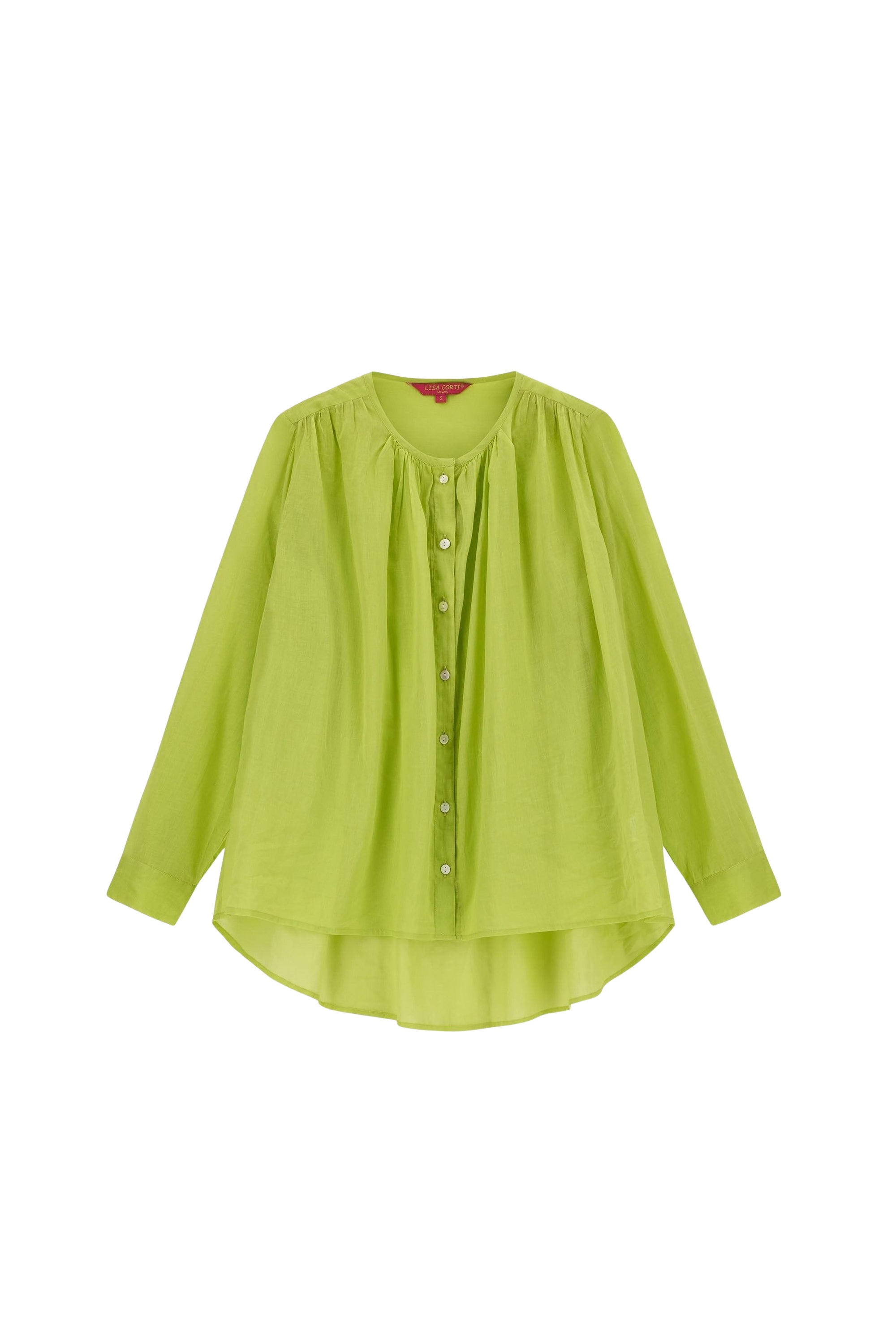 Ginger cotton shirt - Yellow