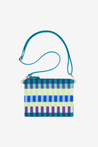 RECO PRIX : 91 // Greta Bag Kusama Check Dark Teal
