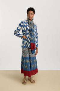 RECO PRIX : 186 // Guava Kaftan Dragon Tiger Ivory