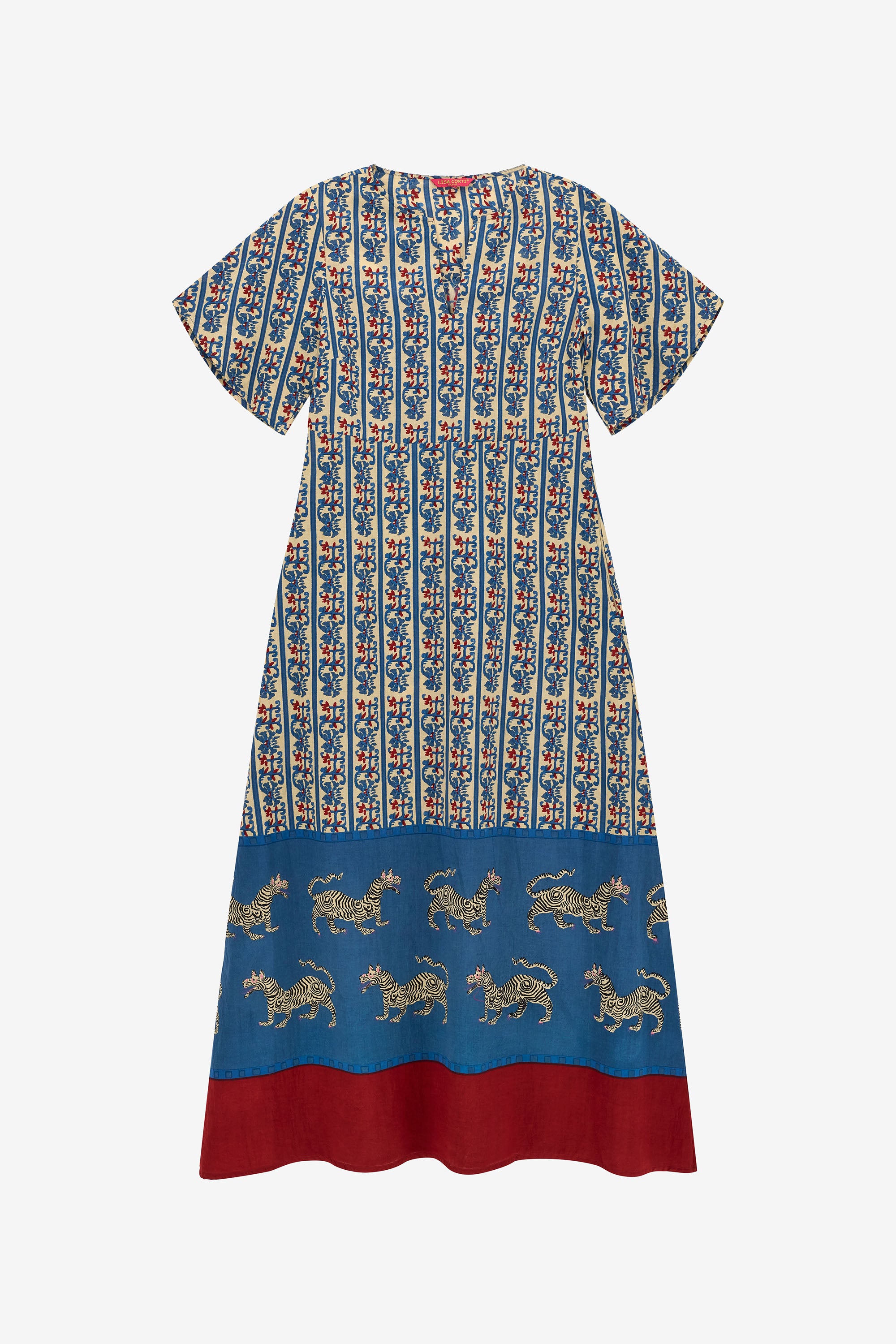 RECO PRIX : 186 // Guava Kaftan Dragon Tiger Ivory