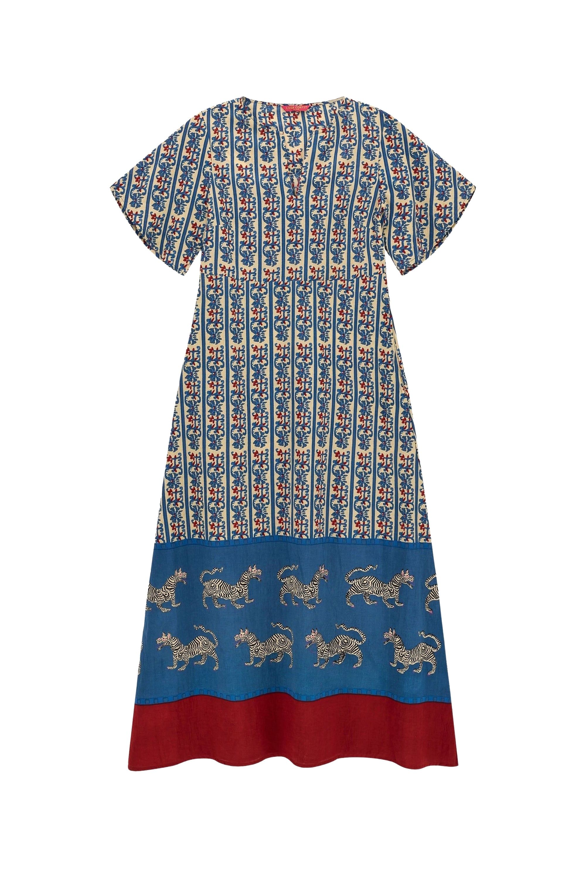 Guava cotton kaftan - Neutral