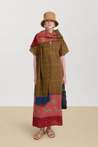 RECO PRIX : 186 // Guava Kaftan Dragon Tiger Green Gold