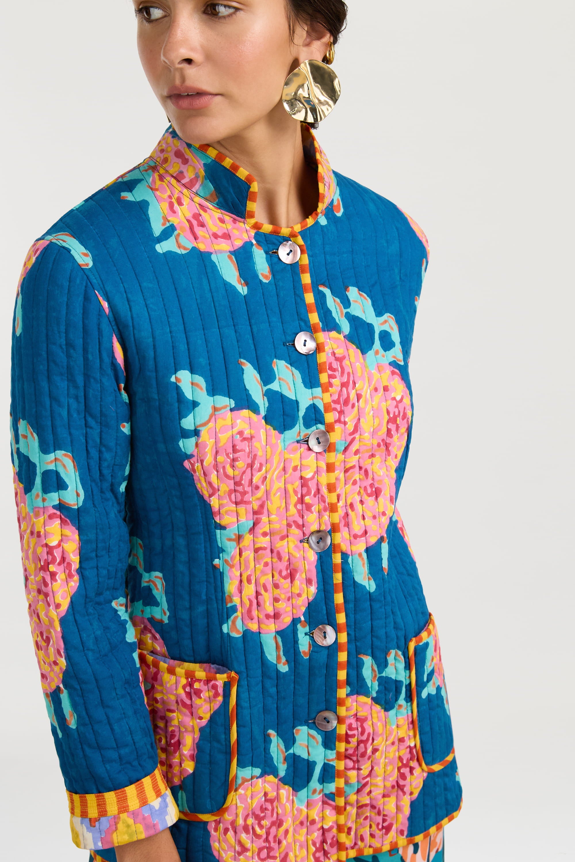 RECO PRIX : 273 // Jhodpuri Jacket Hima Plumbago