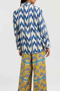 Cotton Jodhpuri jacket - Blue