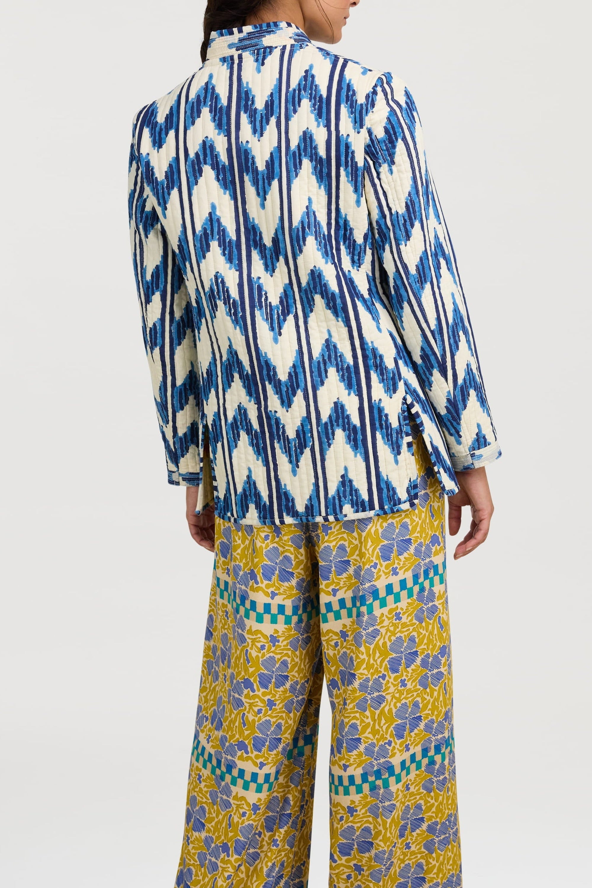 Cotton Jodhpuri jacket - Blue