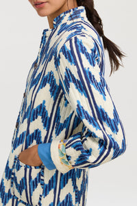 Cotton Jodhpuri jacket - Blue