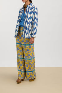 Cotton Jodhpuri jacket - Blue