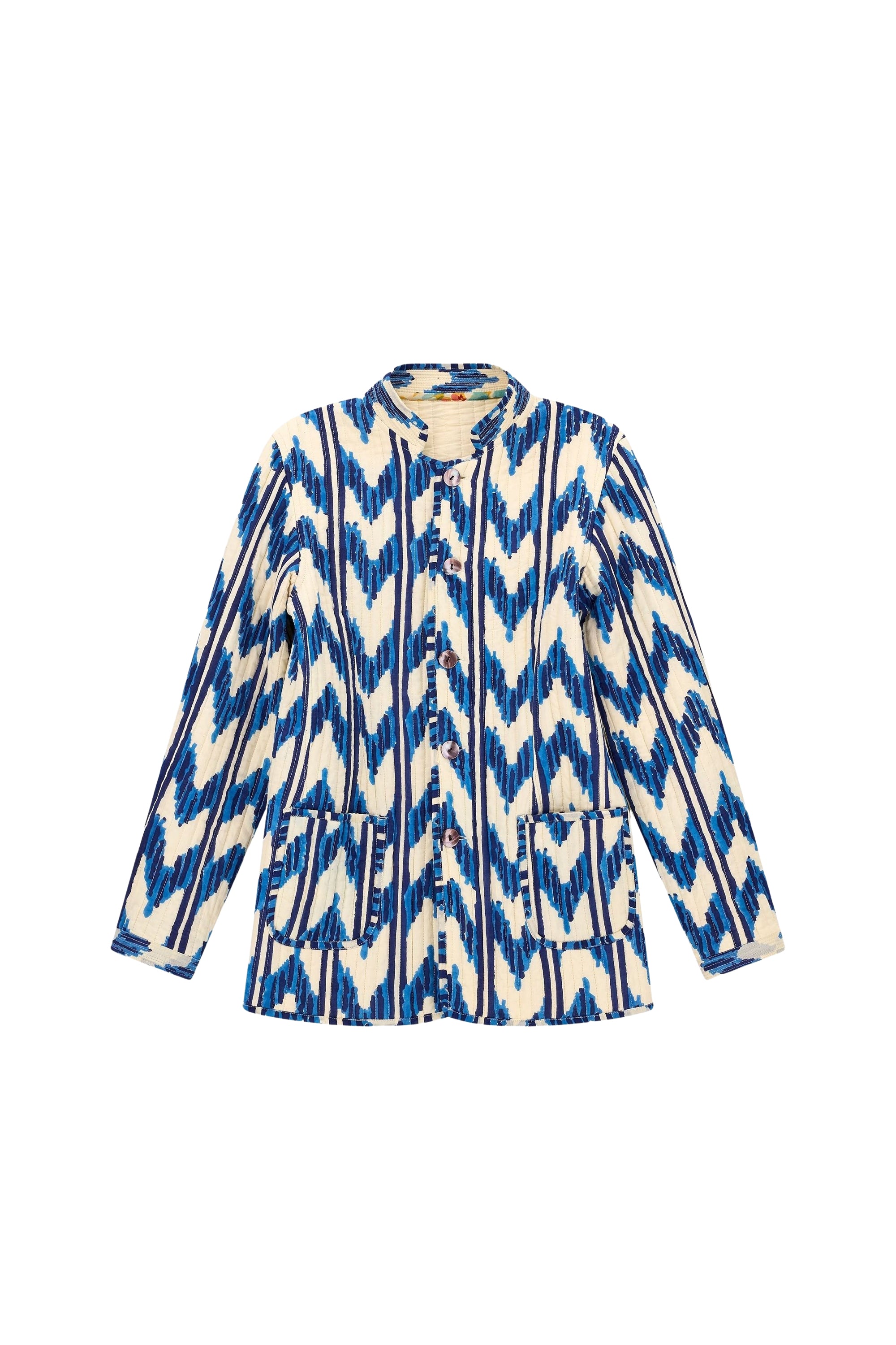 Cotton Jodhpuri jacket - Blue