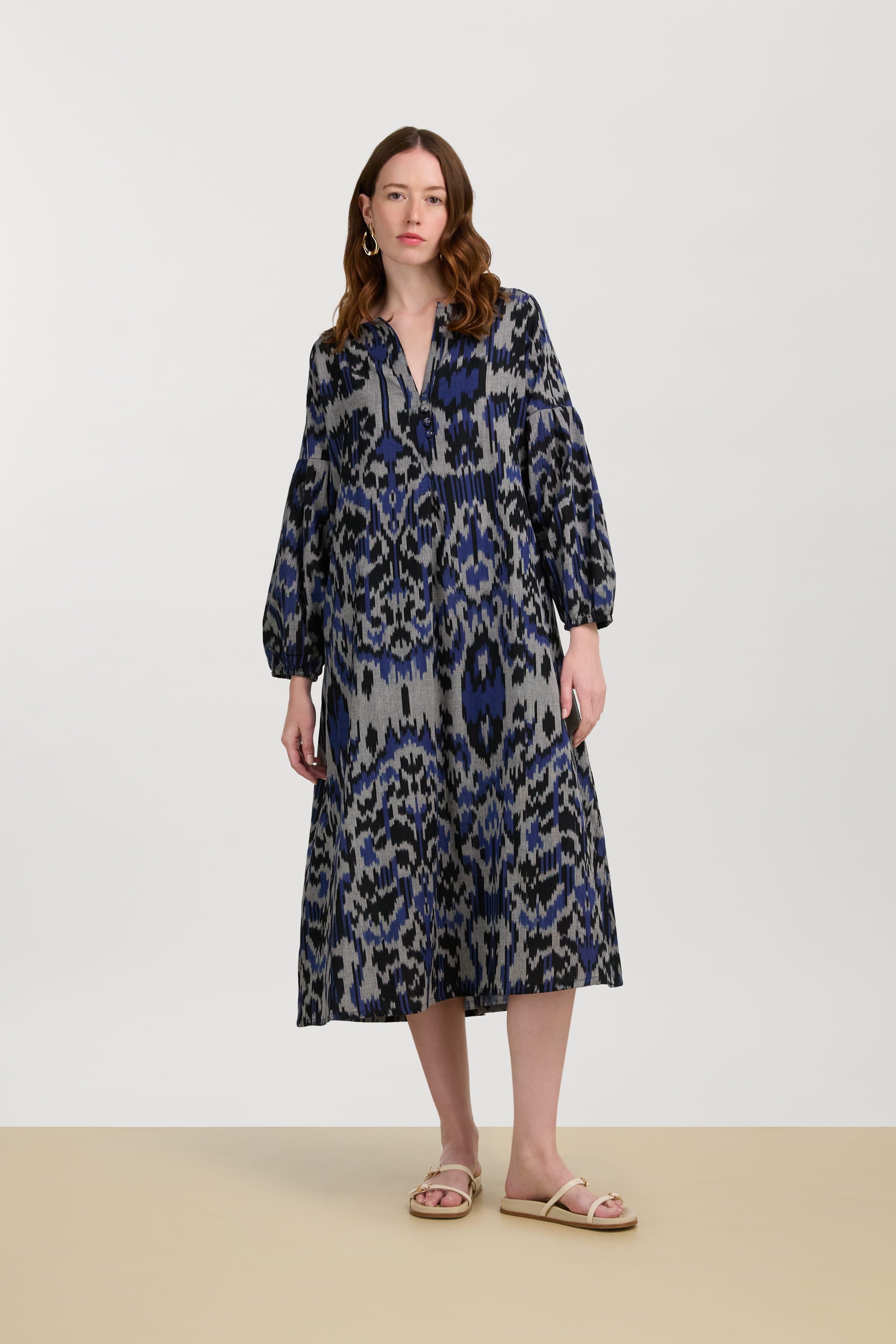 RECO PRIX : 282 // Khubani Dress Kasuri Damask Black