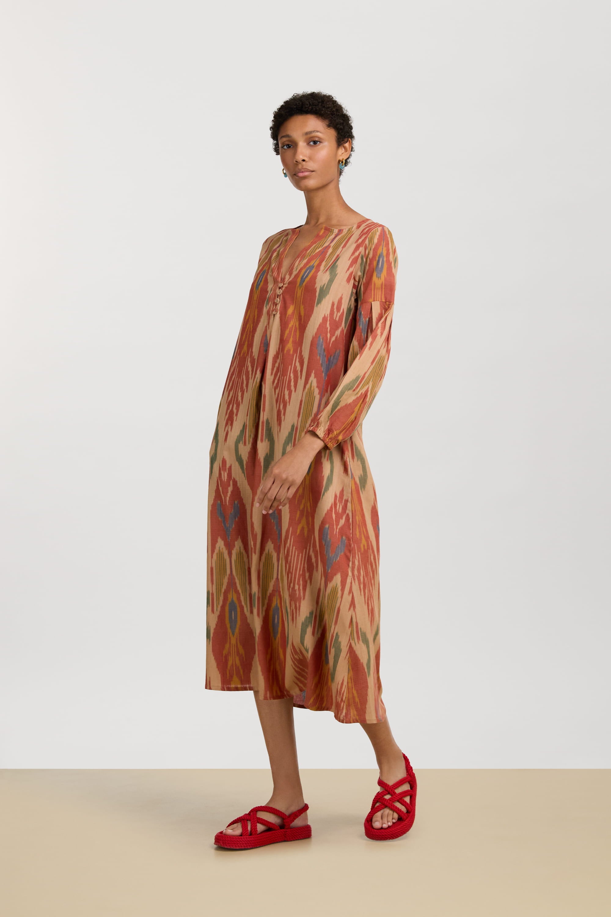 RECO PRIX : 282 // Khubani Dress Kitila Flame Orange