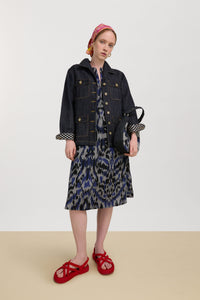 RECO PRIX : 249 // Madhu Dress Midikasuri Damask Black