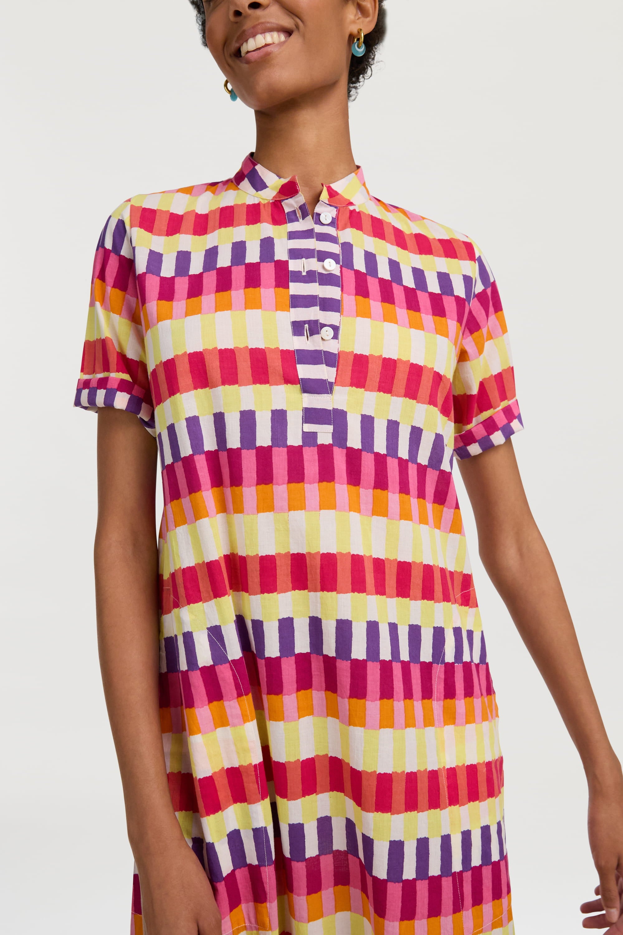 RECO PRIX : 156 // Mamta Kaftan Kusama Check Rany