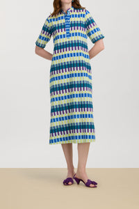 Mamta cotton kaftan - Neutral