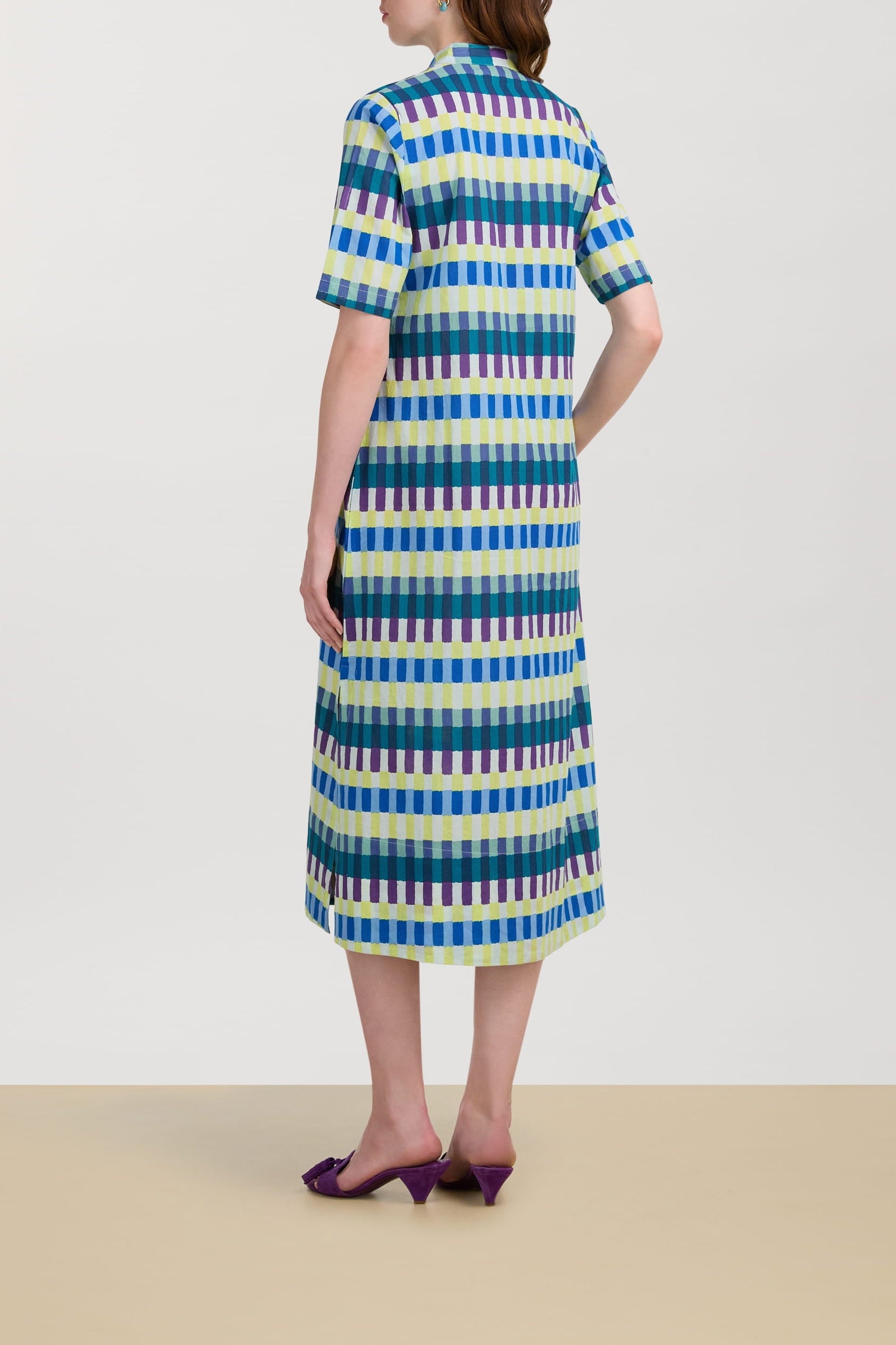 Mamta cotton kaftan - Neutral