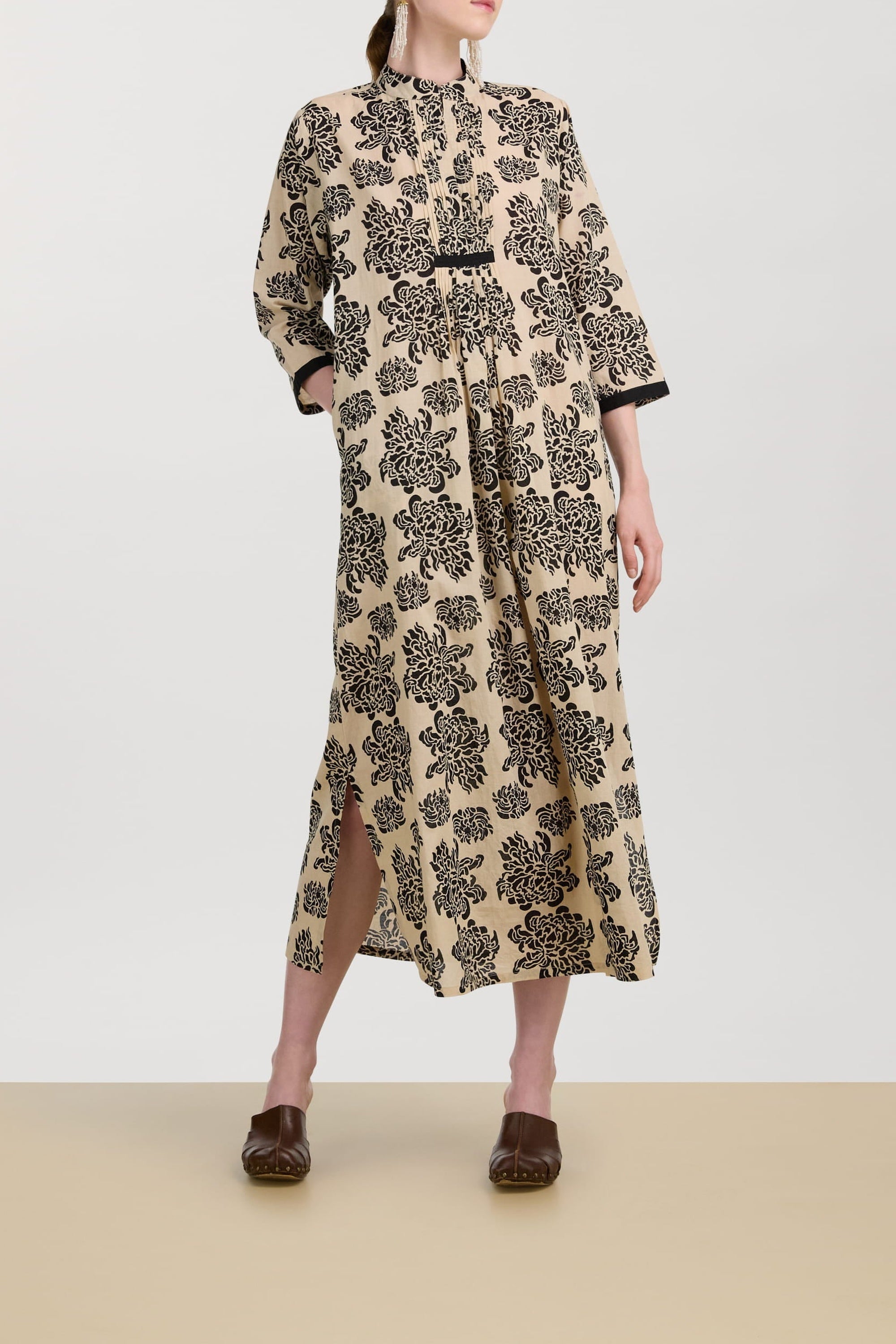 Mirte cotton kaftan - Neutral