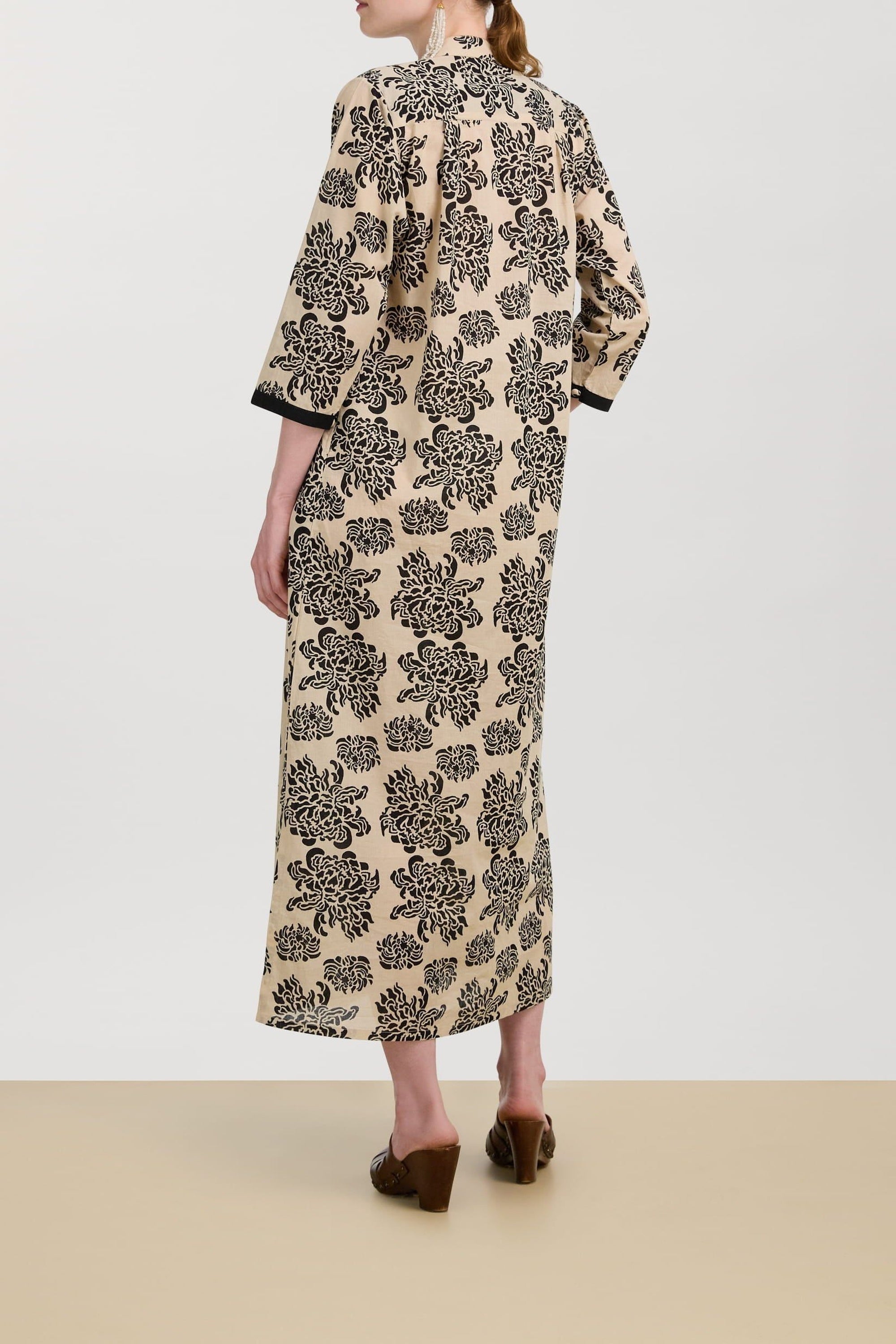 Mirte cotton kaftan - Neutral