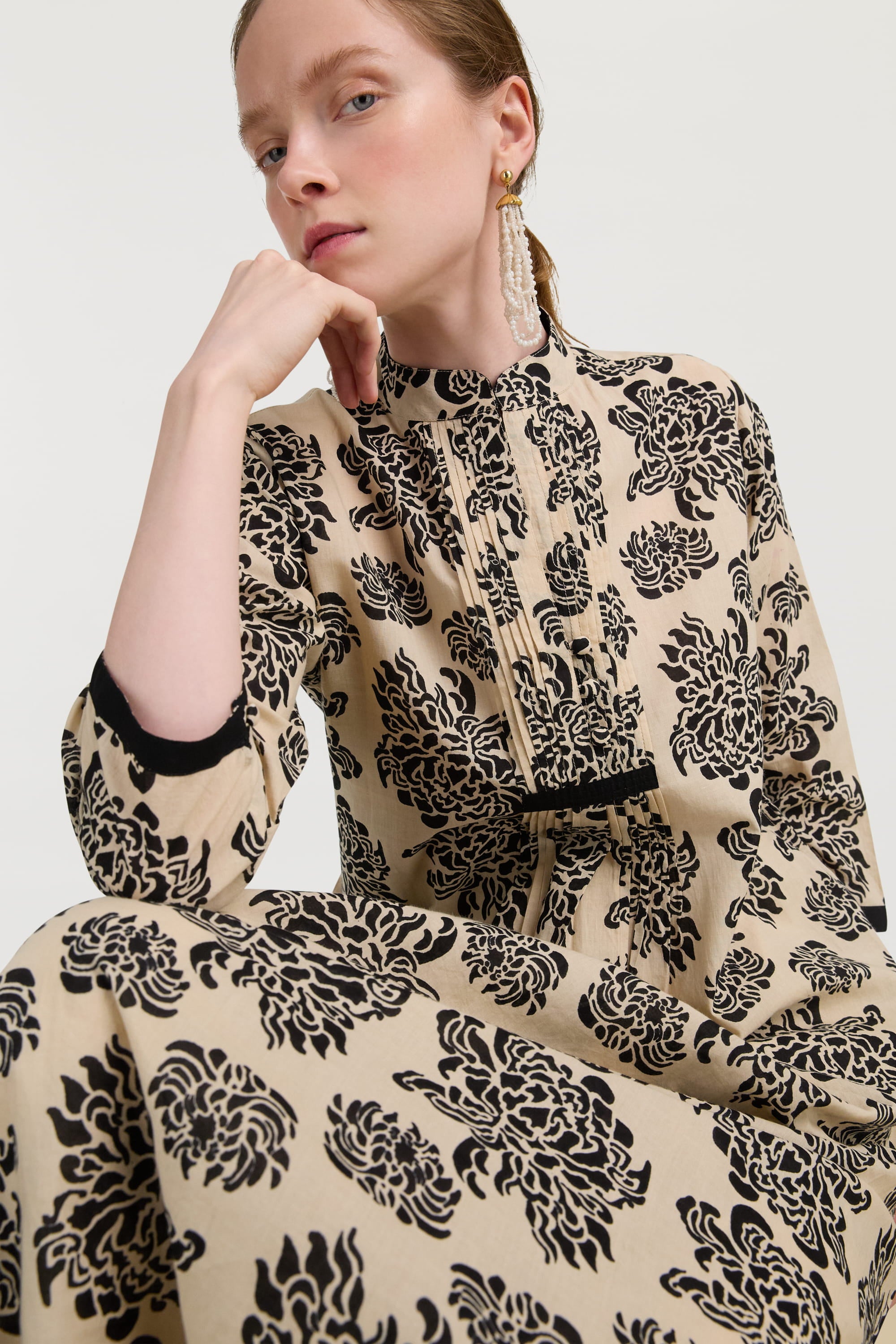 RECO PRIX : 199,5 // Mirte Kaftan Naoshima Black