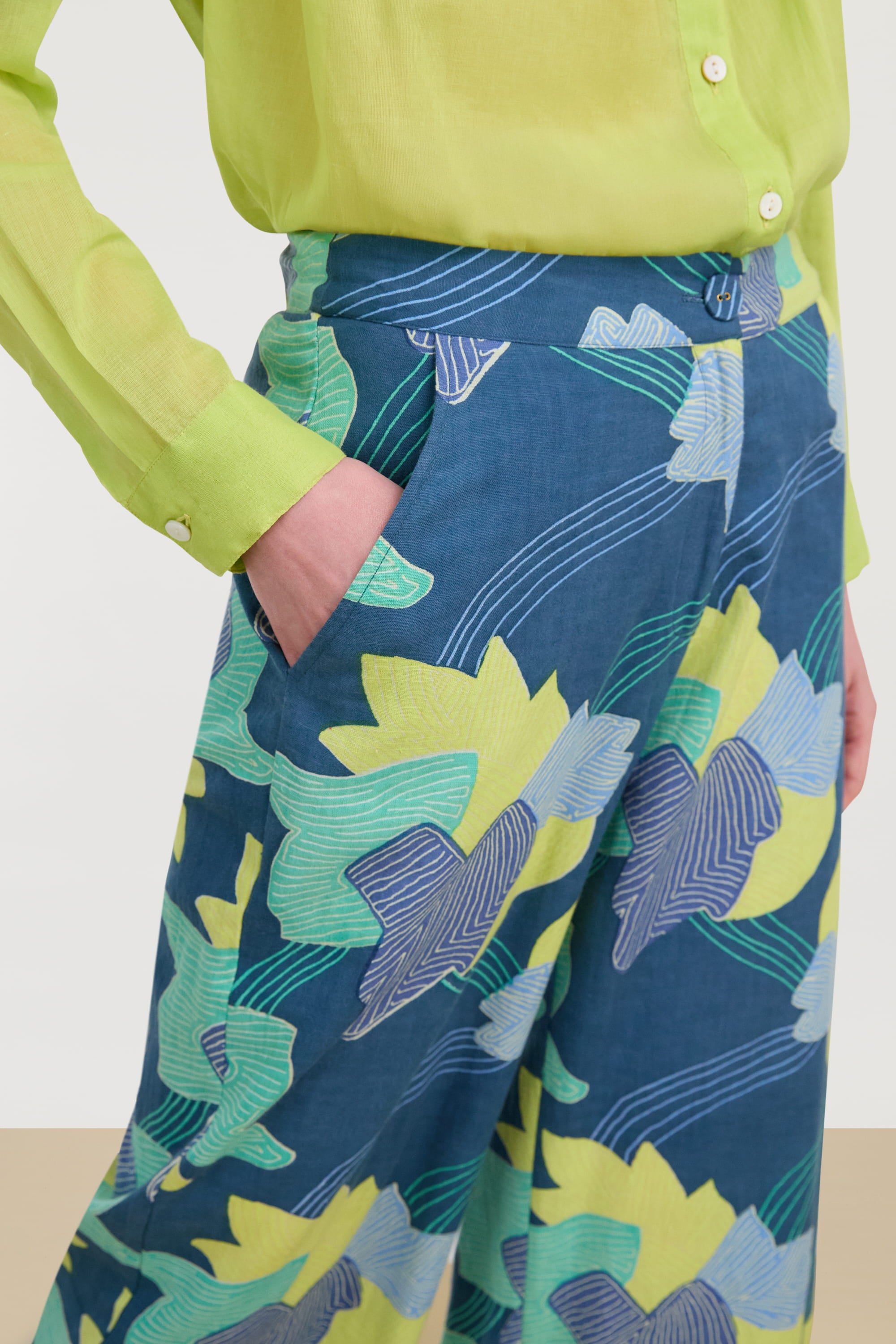 RECO PRIX : 162 // Myanmar Pants Akira Dark Teal