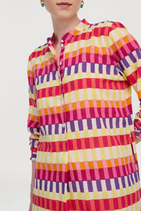 Nico cotton shirt dress - Neutral