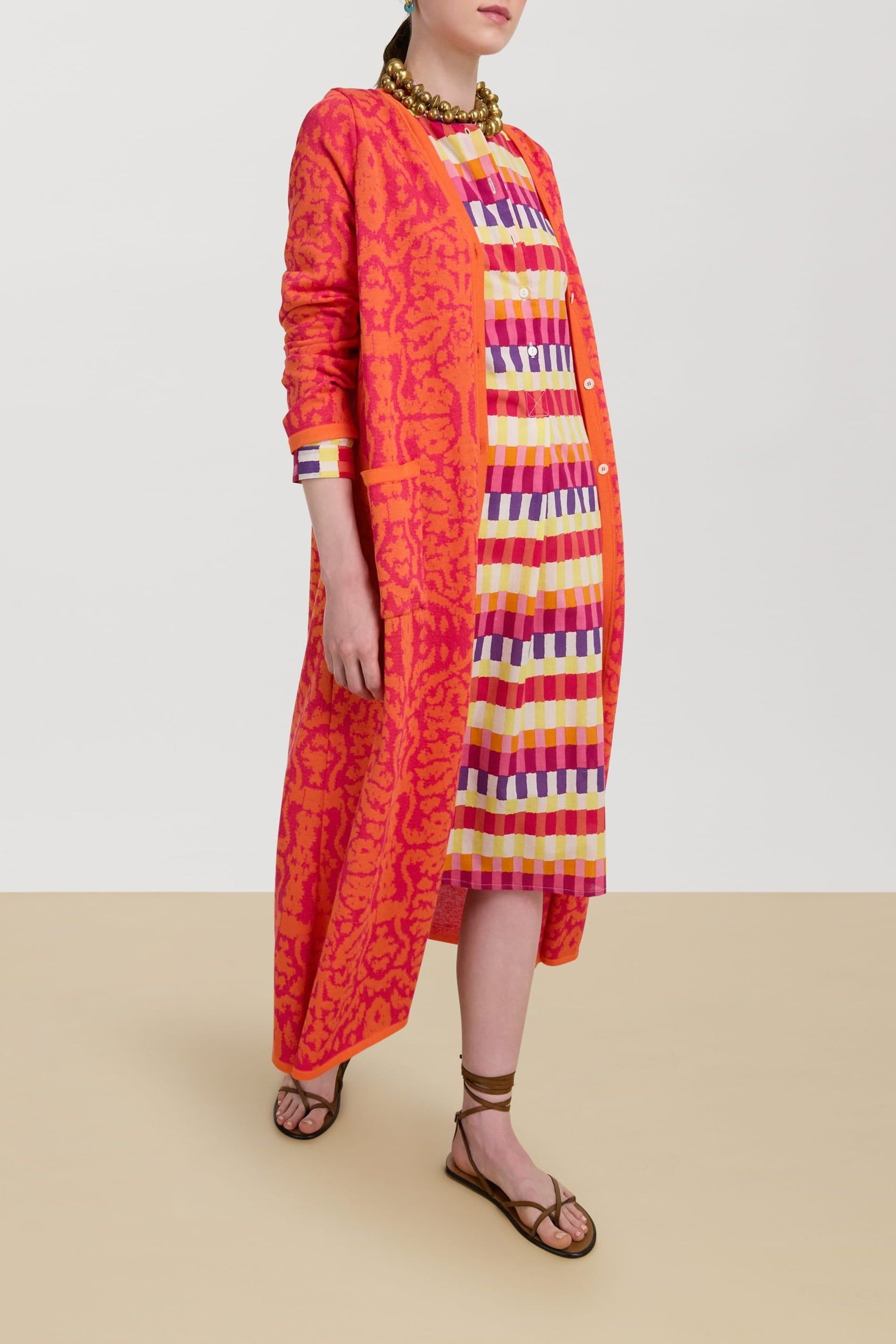 Nico cotton shirt dress - Neutral