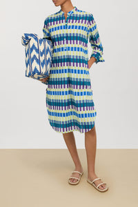 Nico cotton shirt dress - Neutral