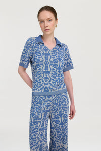 RECO PRIX : 231 // Polo Shirt Damask Design Sugar