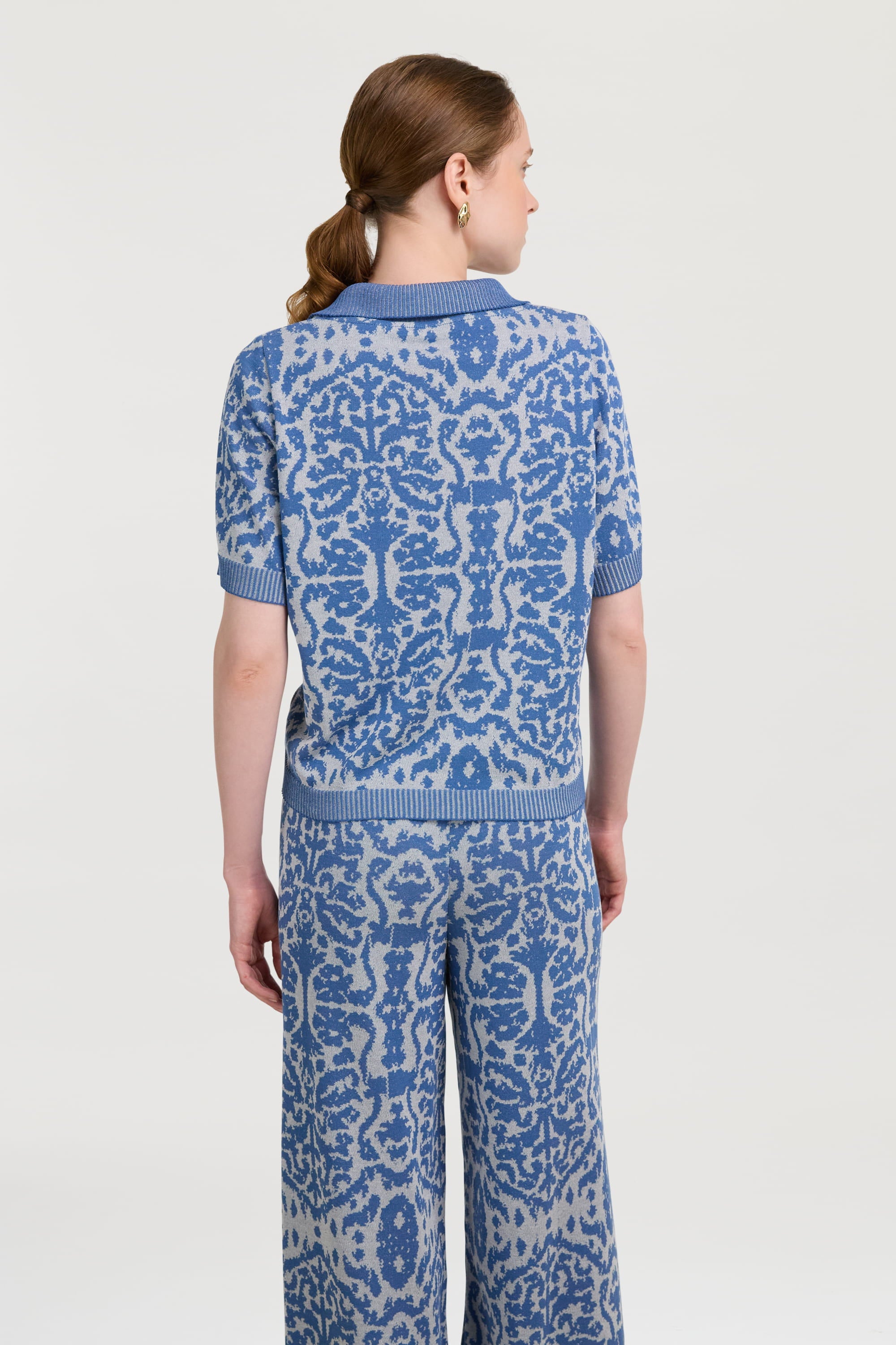 RECO PRIX : 231 // Polo Shirt Damask Design Sugar