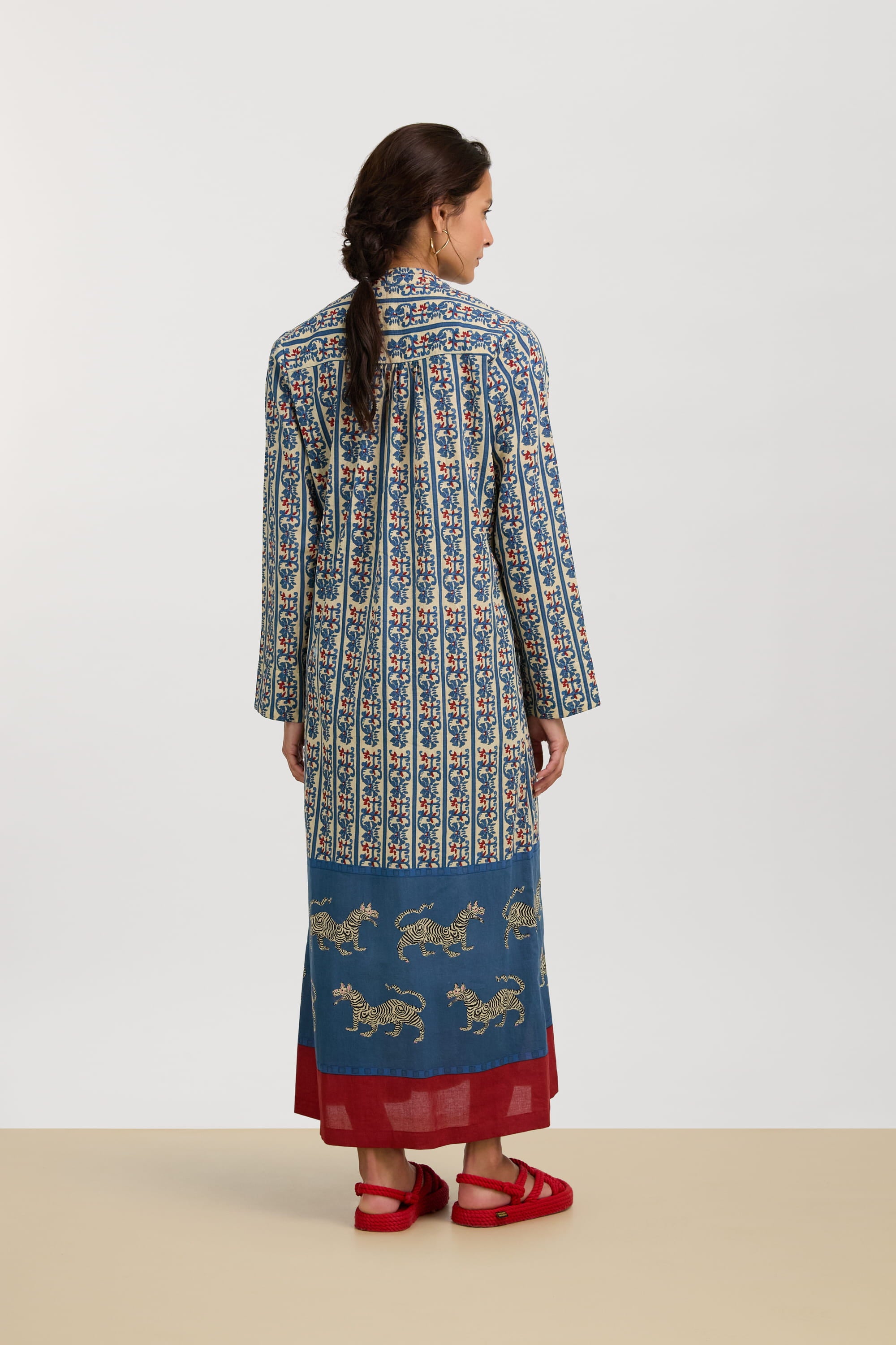 RECO PRIX : 217 // Radha Kaftan Dragon Tiger Ivory