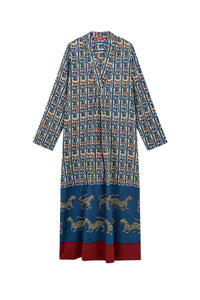 Radha cotton kaftan - Neutral