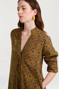 RECO PRIX : 217 // Radha Kaftan Dragon Tiger Green Gold