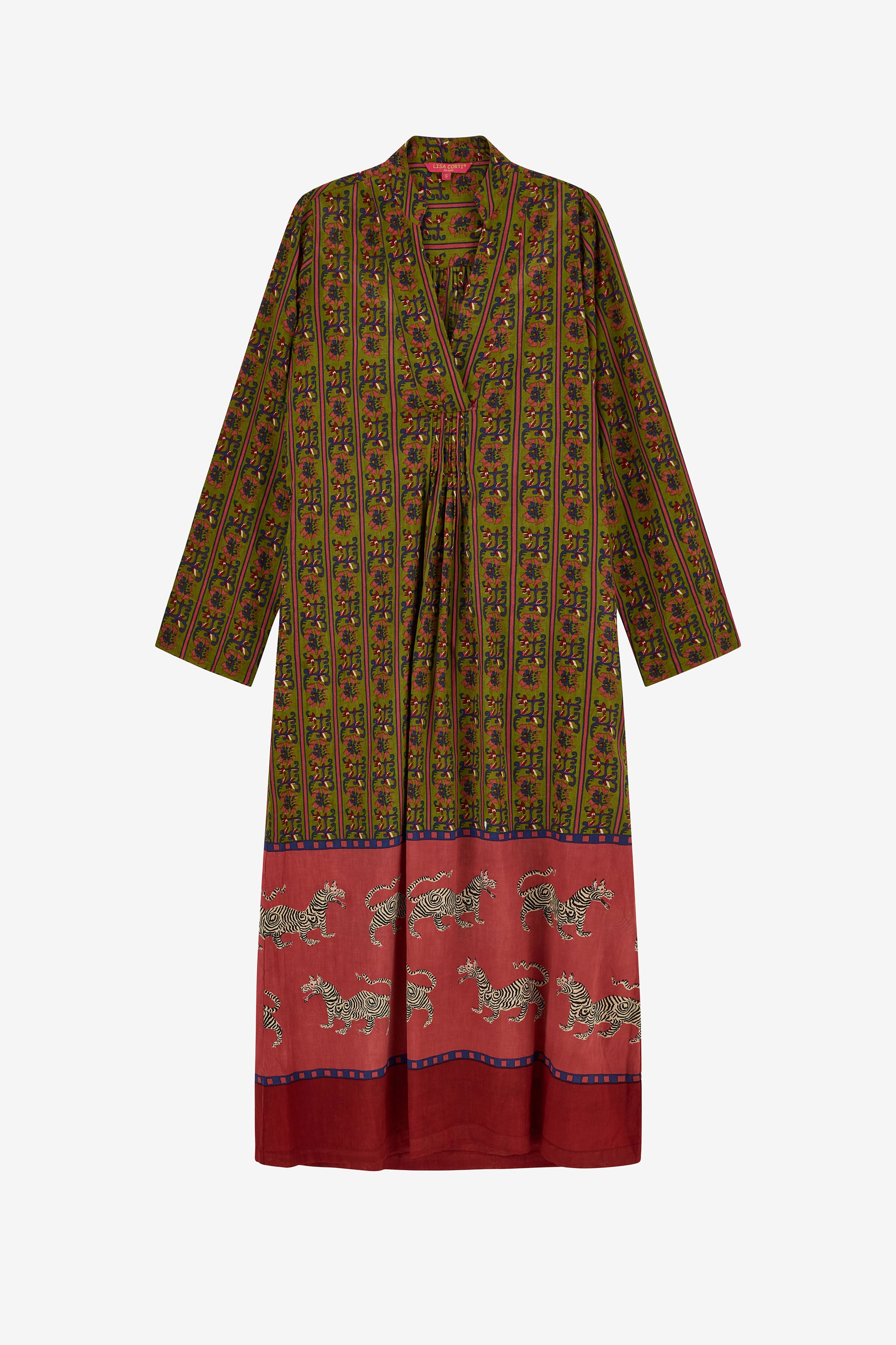 RECO PRIX : 217 // Radha Kaftan Dragon Tiger Green Gold