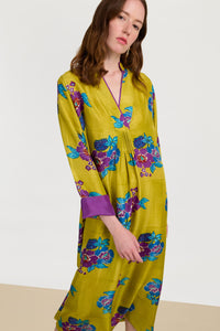 RECO PRIX : 406 // Radha Kaftan Dandelion Green Gold